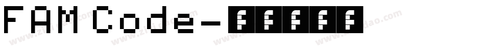FAM Code字体转换